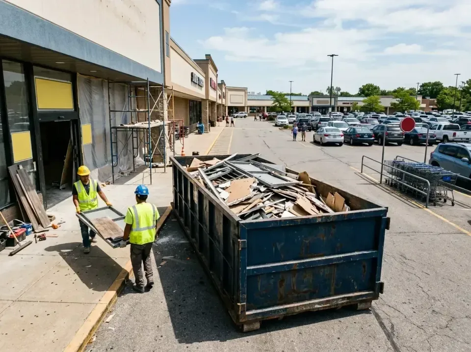 retail-store-renovation-debris-003 — frequently asked questions, Roll-off Dumpster Rentals in Grovetown, GA